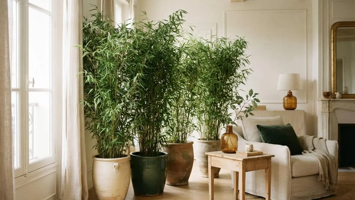 Créer un brise-vue naturel avec des bambous en pot non traçants : conseils et astuces