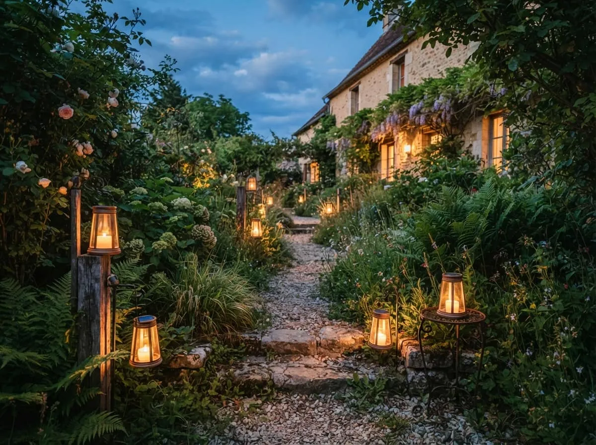 Éclairer une allée de jardin sans raccordement électrique : astuces et solutions efficaces