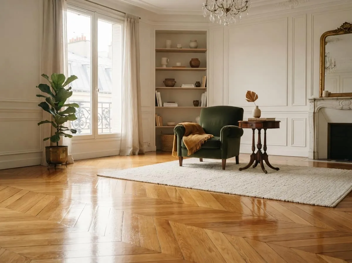 Entretenir un parquet vitrifié pour préserver sa brillance et sa durabilité