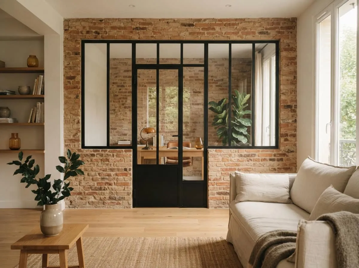 Comment installer une verrière d'atelier sur une cloison en briques efficacement