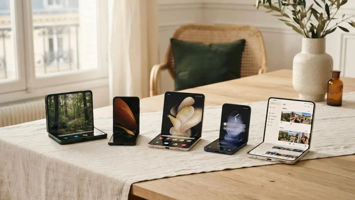 Les 5 Meilleurs Smartphones Pliables