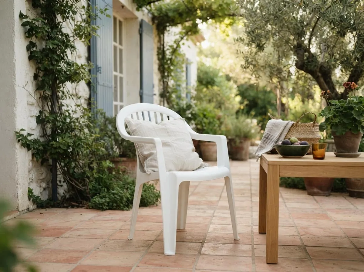 Comment nettoyer du mobilier de jardin en plastique blanc jauni efficacement