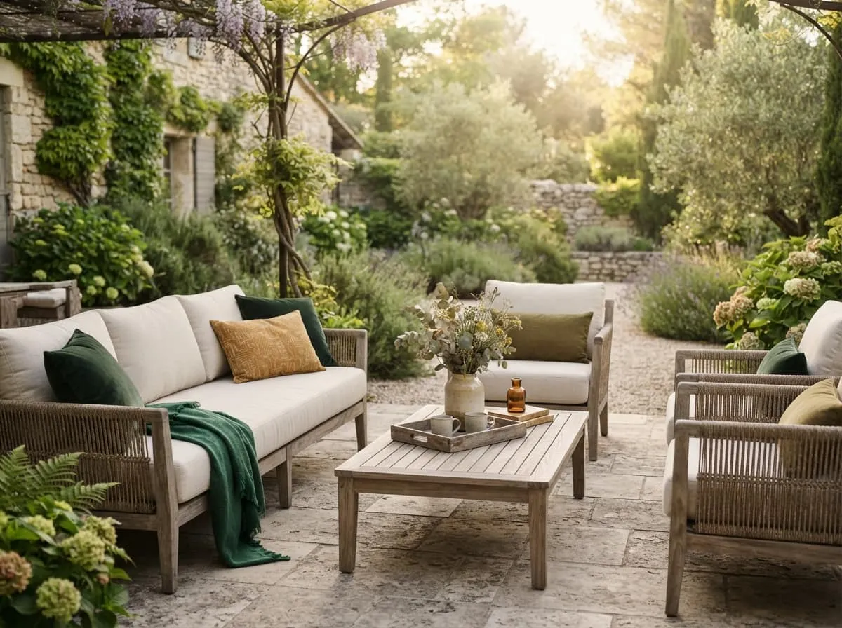 Choisir un salon de jardin qui peut rester dehors toute l'année : guide et conseils pratiques
