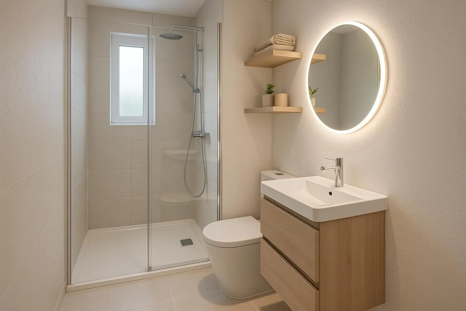 Aménager une petite salle de bain avec wc pour optimiser l'espace