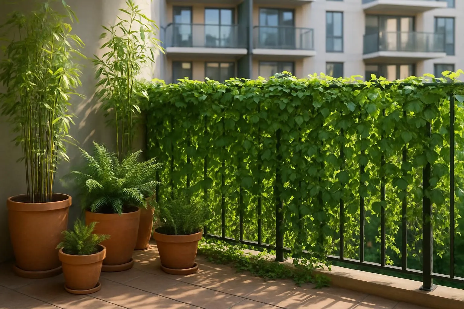 Choisir un brise vue naturel pour protéger son balcon