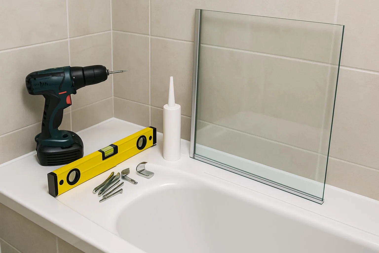 Poser un pare baignoire soi-même étape par étape sans erreur